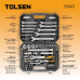 Набор инструмента 108шт 1/2"+1/4"  TOLSEN 15144