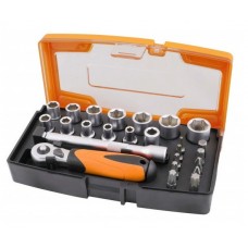 Набор инструмента 1/4”, 25 шт.   HOTECHE    202102