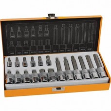 Набор торцовых бит TORX  1/4“-1/2”, 18 шт.  HOTECHE  203202