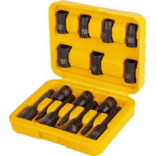 Набор торцовых бит Е-типа  и  TORX  бит из 14 штук  1/2".  HOTECHE 206203