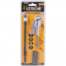 Удлинитель угловой для отверток с держателем 8 шт.  HOTECHE  251030