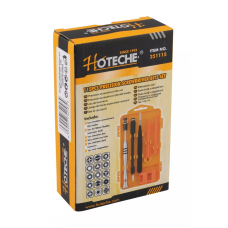 Набор отверток прецизионных с битами 115 шт.  HOTECHE  251115