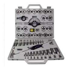 Набор метчиков и плашек  дюймовых 45 шт.  HOTECHE  640204A